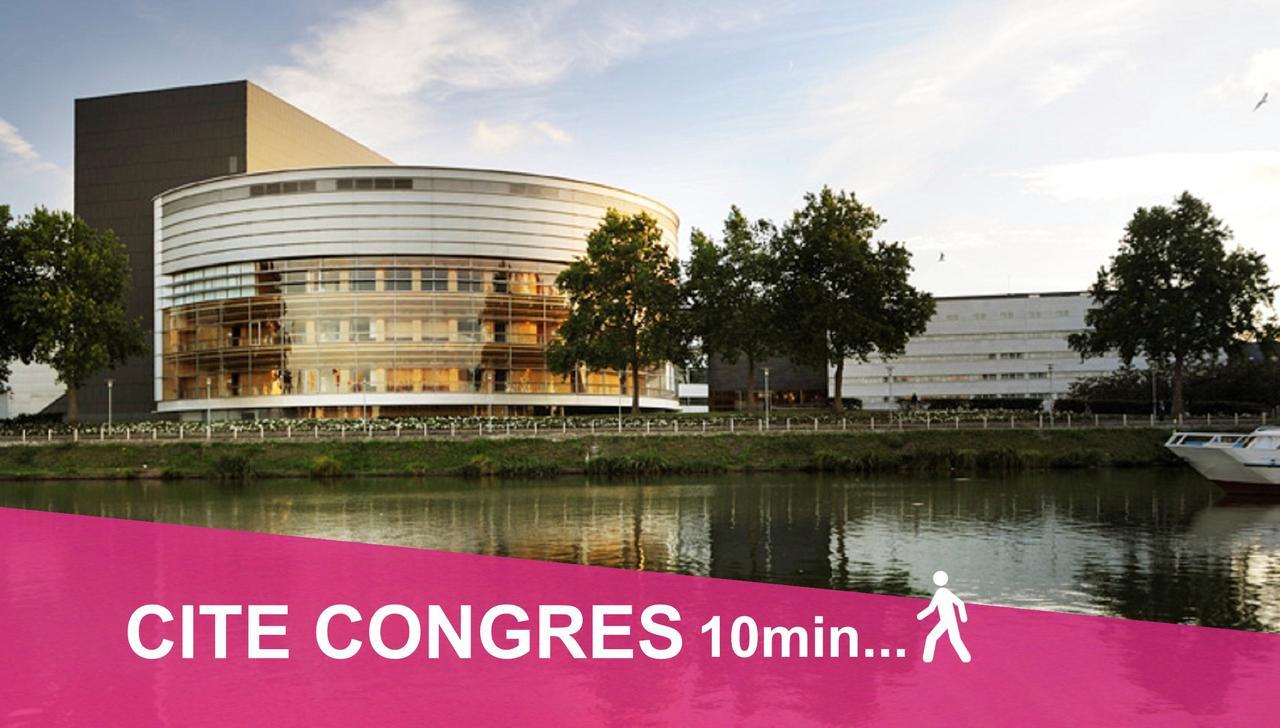 F2 Green Garden, Hyper Centre, Parking Appartamento Nantes Esterno foto
